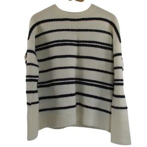 Vineyard Vines Marthas Vineyard Womens Rope Intarsia Crewneck Sweater sz XS